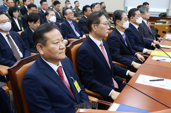[포토] 답변 거부하는 이상민 전 행정안전부 장관