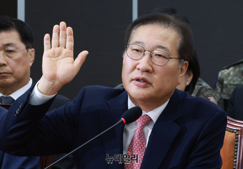 [포토] 박성재 법무부 장관 "선서 거부권 고지해야"