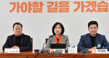 [포토] 두 쪽 난 개혁신당 '따로 최고위'