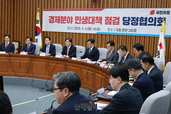 [포토] 민생대책 점검 당정협의회서 발언하는 권성동 원내대표