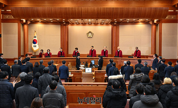 [포토] 입장하는 헌법재판관들