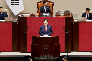 [포토] 권성동 국민의힘 원내대표 '개헌·민생 추경 필요'