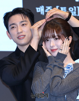 [영상] 토일드라마 '마녀'서 호흡맞추는 '박진영-노정의'