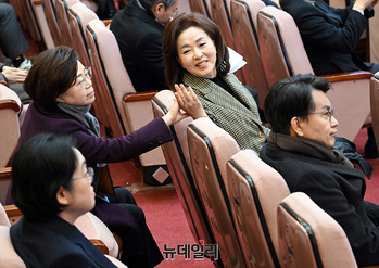 [포토] 탄핵심판 8차변론 참석한 국민의힘 의원들