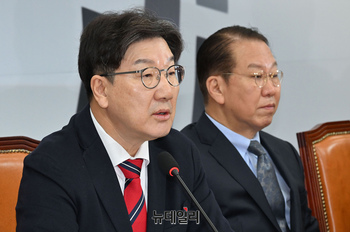 [포토] 권성동 "명태균 특검법은 자객 특검"