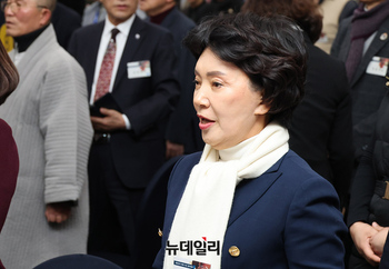[포토] 대한민국 체제수호 결의대회 참석한 이순삼 여사