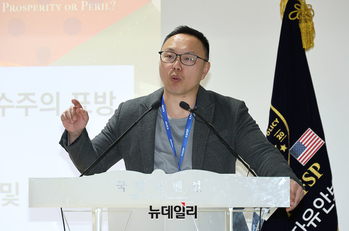 [영상] 체제수호 결의대회, 연설하는 김은구 트루스포럼 대표