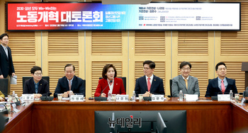 [포토] 노동개혁 대토론회 참석한 나경원 의원