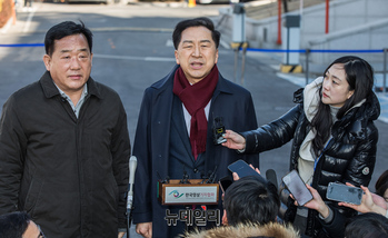 [포토] 탄핵심판 참석한 김기현 의원