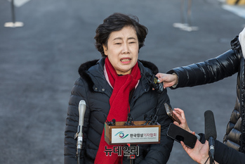 [포토] 탄핵심판 참석한 조배숙 의원