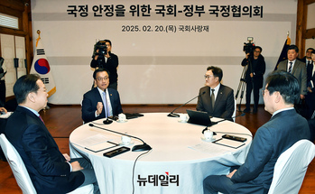 [포토] 국정협의회서 발언하는 최상목 대통령 권한대행 