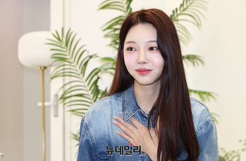 [포토] 인터뷰하는 '솔로지옥4' 김혜진 