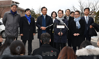 [포토] 탄핵심판 최종변론, 발언하는 박범계 의원