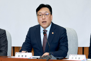 [포토] 민당정 협의회 참석한 김병환 금융위원장