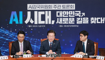 [포토] AI 관련 발언하는 이재명 민주당 대표