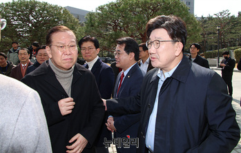 [포토] 대검찰청 찾은 국민의힘