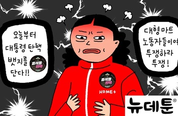 [윤서인의 뉴데툰] 탄핵 배지