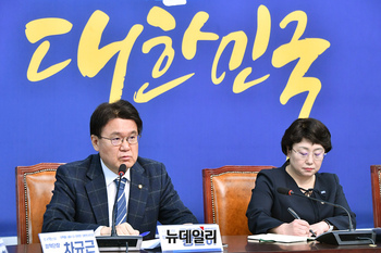 [포토] 탄탄대로 회의서 발언하는 황운하 원내대표