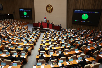 [포토] 본회의 문턱 넘은 연금개혁 특별위원회 구성의 건