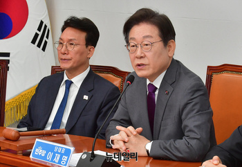 [포토] 이재명 "국민연금 모수개혁 칭찬받을 일을 해냈다"