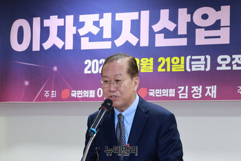[포토] 축사하는 권영세 국민의힘 비상대책위원장