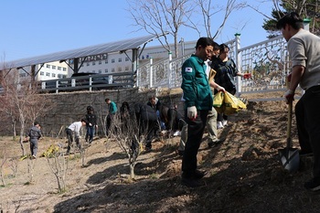 포항교육지원청, 제80회 식목일 행사 실시