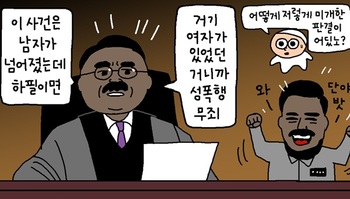 [윤서인의 뉴데툰] 국제 망신