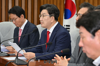 [포토] 발언하는 권성동 국민의힘 원내대표