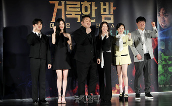 [영상] 이다윗·서현·마동석·경수진·정지소 '거룩한밤 화이팅!'