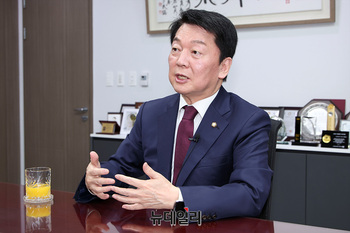 [포토] 안철수 국민의힘 대선 경선 후보 인터뷰