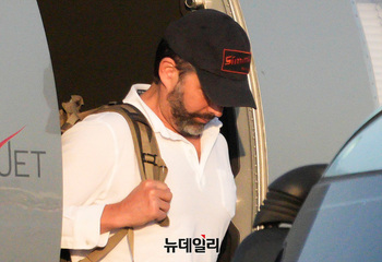 [포토] 한국 도착한 도널드 트럼프 주니어