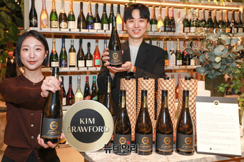 [포토] 현대백화점 '킴 크로포드 시그니처 리저브 소비뇽블랑' 단독 출시
