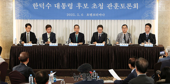 [포토] 한덕수 대통령 후보 초청 관훈토론회 (전문)