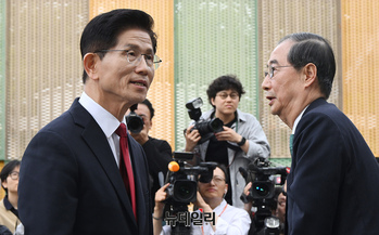 [포토] '또 결렬' 떠나는 김문수·한덕수