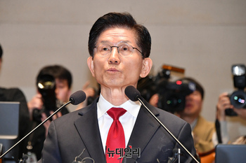 [포토] 의총서 발언하는 김문수 국민의힘 대선 후보