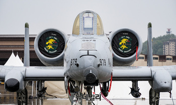 [포토] 퇴역 앞둔 '탱크 킬러' A-10 공격기...일반에 마지막 공개