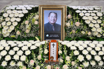 [포토] 뽀빠이 이상용 빈소, 서울성모병원 장례식장에 마련