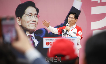 [포토] 대구시당서 인사말하는 김문수 대선 후보 