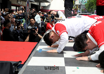 [포토] 울산 찾은 김문수 국민의힘 후보