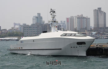 [포토] 69톤급 자율운항선박 해양누리호