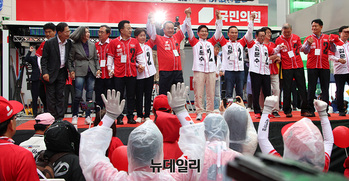 [포토] 청주 찾은 김문수 후보 