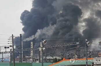 광주 금호타이어 공장 화재, 대응 2단계 … 고립 근로자 무사 구조
