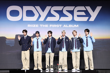 [포토] 아이돌그룹 라이즈, 정규1집 '오딧세이'로 컴백