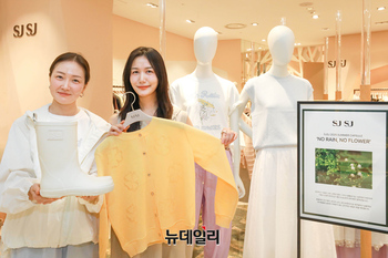 [포토] 한섬 SJSJ "올 여름 SJSJ '웨더웨어' 캡슐 컬렉션으로 스타일링 하세요"