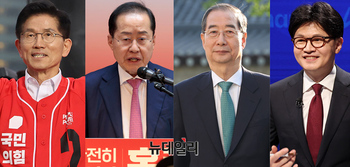 ①김문수·이재명 또 '오차범위' ②반명 단일대오 ③'커피·호텔' 李 자책골 … '대역전' 나오나 