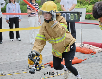 [포토]롯데물산 ‘2025 소방경진대회’ 개최