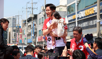 [포토] 안성 찾은 김문수 대선 후보 