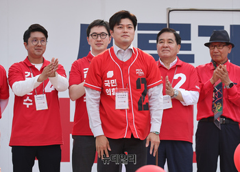 [포토] 용인 찾은 김용태 국민의힘 비대위원장