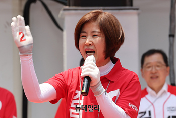 [영상] 부산진구 찾은 김미애 의원 "내가 김문수다"