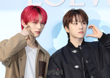 [영상] 보이넥스트도어 태산-운학 '함께 왔어요'